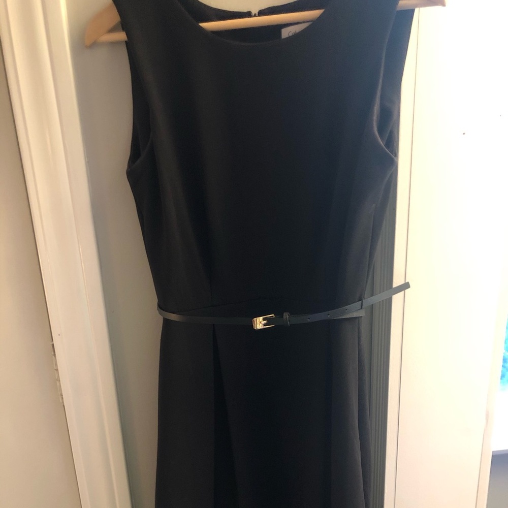 Calvin Klein dress full shirt detail